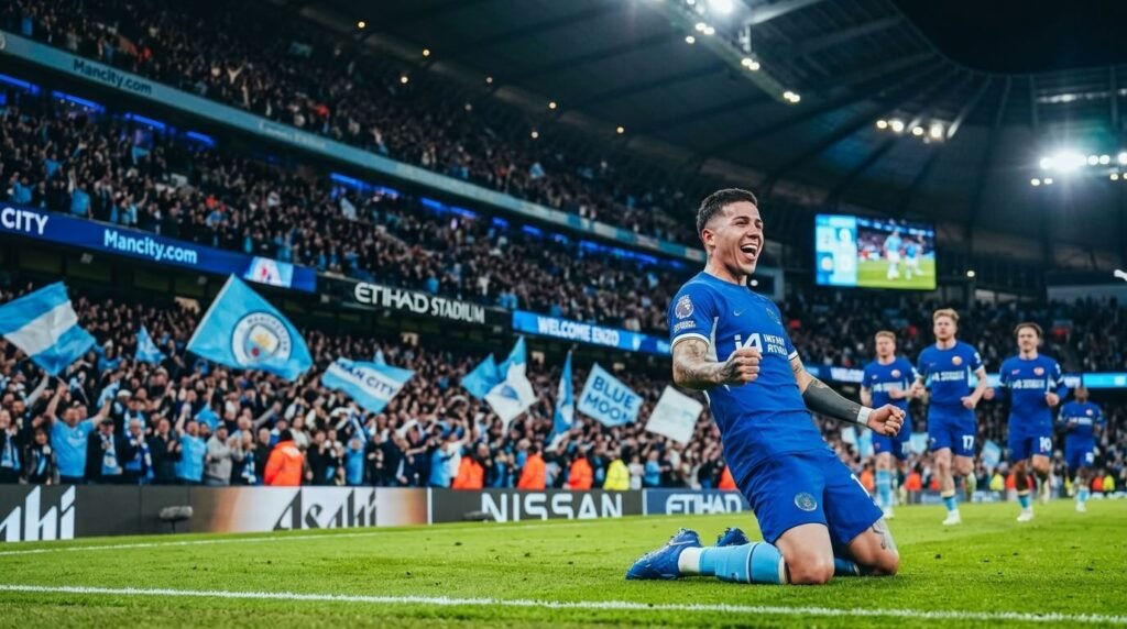 Enzo Fernandez transfer Manchester City