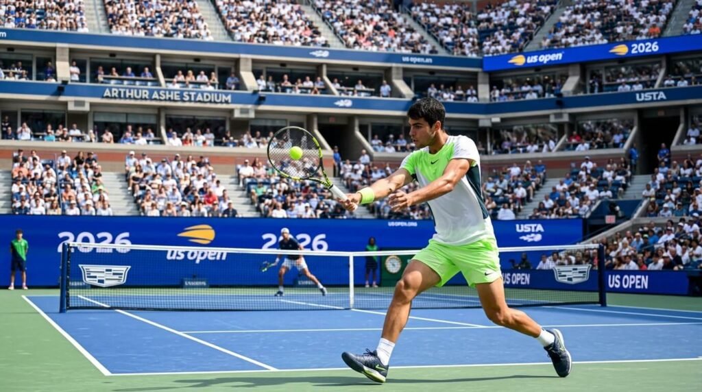 US Open 2026 results