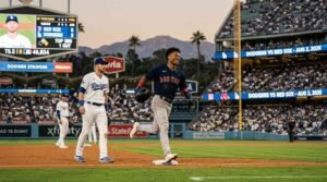 dodgers vs red sox match player stats Additional